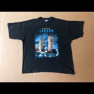 Vintage ‘Tower Bridge London’ Tee • Size XL • $12